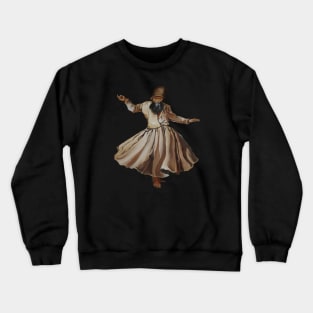 Conveying The Spiritual Calling Dervish Cut Out Crewneck Sweatshirt